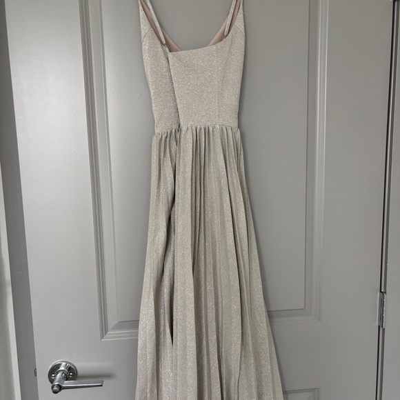 Anthropologie Elevenses Lunar Pleated Midi Dress Size 2 - Picture 5 of 12